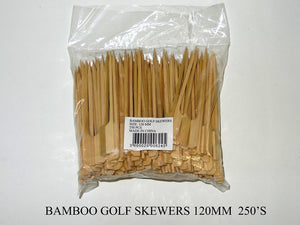 Skewer Golf Bamboo (250 Pieces)
