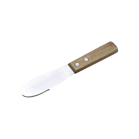 Butter Speader Stainless Steel Wood Handle