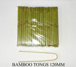 Tongs Bamboo 160mm (40 Pieces)