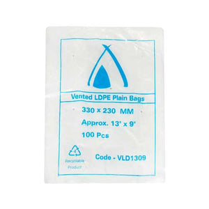 Vented/Punched 13" x 9" (330mm x 230mm) (Carton 1000)