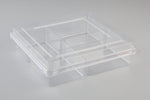Lock Top Meal Pack (Anchor) Clear 4 Part (Carton 100)