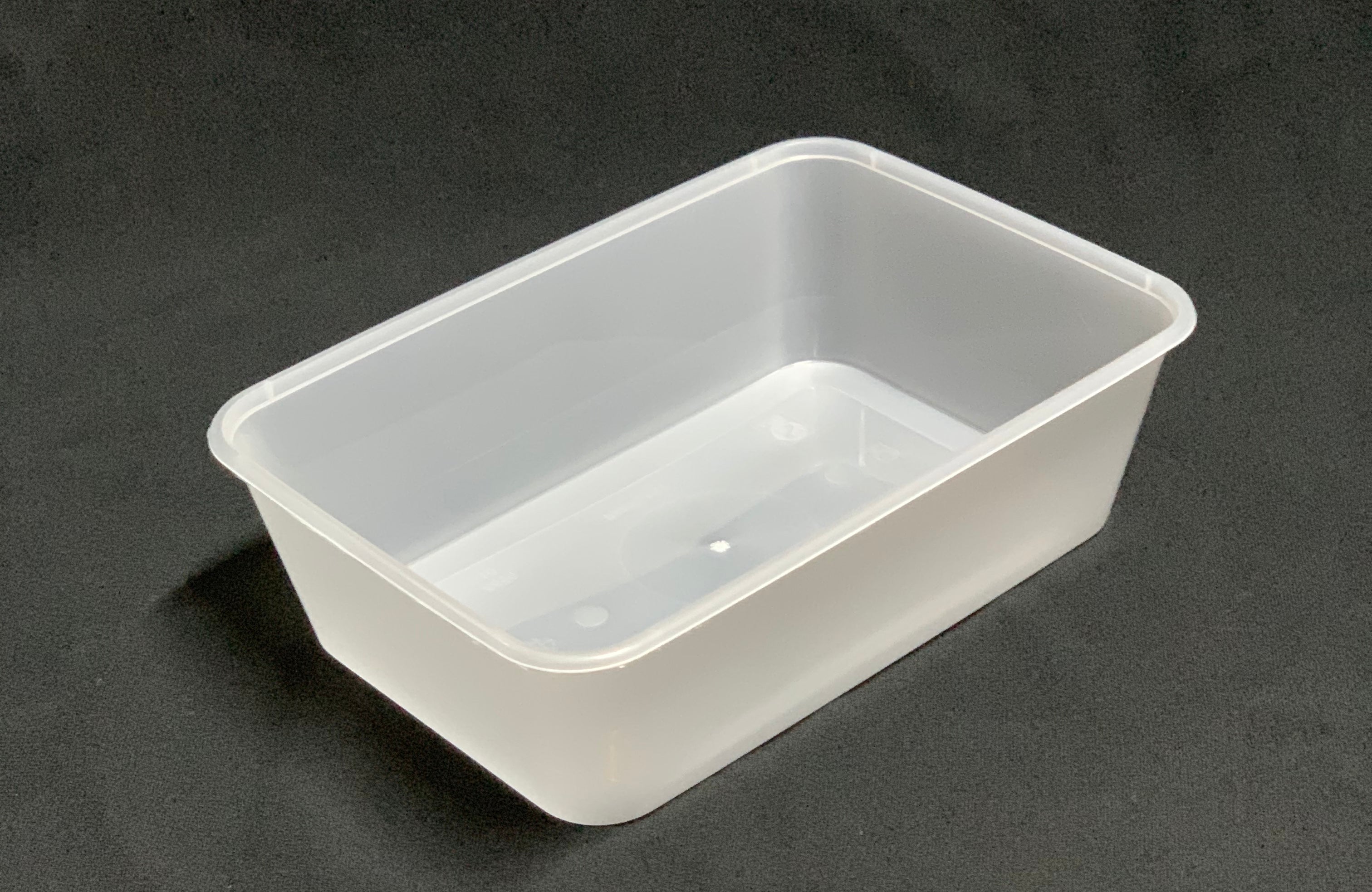 A650 Plastic Rectangle Freezer Grade Container (Carton 500) (Sleeve 50)