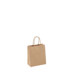 Paper Carry Bag #8 Brown Petite 215x180mm (Pack 50)