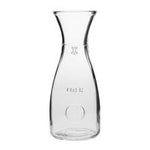 Carafe Glass Embossed 1L