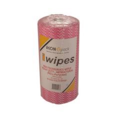 Wipe Roll Red Heavy Duty 300x500mm 45m Roll (85 Wipes Per Pack)