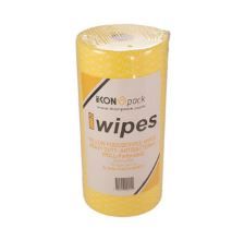 Wipe Roll Yellow Heavy Duty 300x530mm Roll of 85 Per Pack