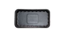 Foam Tray (9"x5" x 15mm) Black Shallow "Ikon" (Carton 1000) (Sleeve 125)