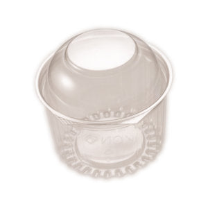 Sho-Bowl (16oz) 455ml 4016DL Dome Lid "Ikon" (Carton 250) (Sleeve 50)