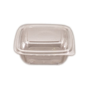 Icube Square 1000ml Hinged Lid Container (Carton 150) (Pack 50)