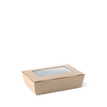 Detpak Lunch Box x-Small Brown Window 90x120mm (Carton 200)