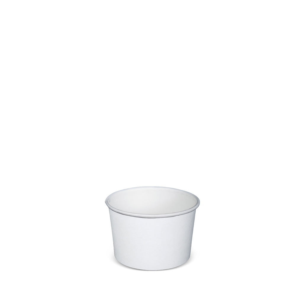 Sundae 3oz  Paper Ice Crm White (Carton 1000)