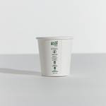 4oz Truly Eco Pinnacle Cup Single Wall White (Carton 1000) (Sleeve 50)